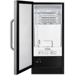 Summit 50 Lb. 15-Inch ADA Compliant Commercial Rated Ice Maker - Stainless Steel / Black Cabinet - BIM44GADA - Image 3