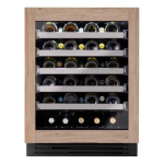 True ADA Height 24 Inch 40 Bottle Right Hinge Glass Door Outdoor Wine Cabinet - Overlay Ready - TUWADA-24-RG-A~O