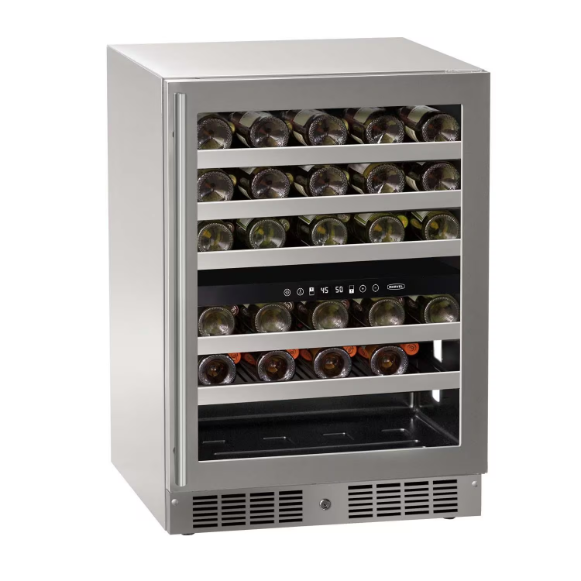 duttpack-40325 Marvel Essential 24-in 5.1 Cu. Ft. Dual-Zone Wine Refrigerator - MRWD224-SG31A - Image 1