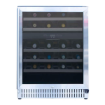 Summerset 24 Inch Outdoor Rated Dual Zone Wine Cooler - RFR-24WD