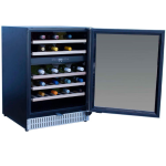 Summerset 24 Inch Outdoor Rated Dual Zone Wine Cooler - RFR-24WD - Image 3