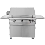 PGS Legacy Pacifica Gourmet 39-Inch Propane Gas BBQ Grill With Rotisserie