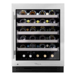 True ADA Height 24 Inch 40 Bottle Right Hinge Glass Door Outdoor Wine Cabinet - Stainless Steel - TUWADA-24-RG-A~S
