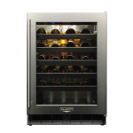 Kalamazoo Signature 24 Inch Outdoor Wine Chiller - Right Hinge - Marine-Grade - K-HP24WO-4-3R-M6