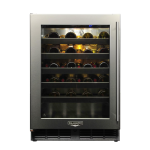 Kalamazoo Signature 24 Inch Outdoor Wine Chiller - Left Hinge - Marine-Grade - K-HP24WO-4-3L-M6