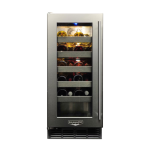Kalamazoo Signature 15 Inch Outdoor Wine Chiller - Left Hinge - Lock - Marine-Grade - K-HP15WO-4-3LL-M6