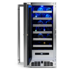 Lynx 15-in 2.7 Cu. Ft. Outdoor Wine Refrigerator w/ Lock - LN15WINE - Image 3