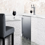 Summit Commercial Outdoor Rated Double Tap Beer Dispenser / Kegerator w/ Shelves - SBC683OSTWIN - Image 7