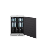 Zephyr Presrv 24 Inch Outdoor Kegerator & Beverage Cooler Triple Tap w/ Line Cleaning Kit - PRKB24C01AS-OD - Image 5