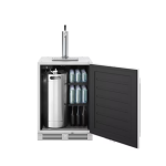 Zephyr Presrv 24 Inch Outdoor Kegerator & Beverage Cooler Triple Tap w/ Line Cleaning Kit - PRKB24C01AS-OD - Image 7