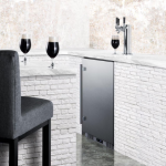 Summit Commercial Outdoor Rated Triple Tap Beer Dispenser / Kegerator w/ Shelves- SBC683OSTRIPLE - Image 7