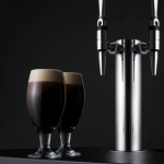 Summit Commercial Outdoor Rated Double Tap Nitro Infused Coffee Dispenser / Kegerator w/ Shelves - SBC682NCFTWIN - Image 6