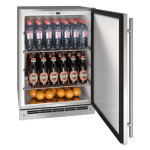 U-Line 24-Inch 5.5 Cu. Ft. Outdoor Rated Kegerator - Stainless Steel - UOKR124-SS01A - Image 2