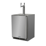 Lynx 24-in Outdoor Beverage Dispenser w/ Lock & Double Tap