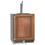 Perlick 24-Inch C-Series Single Tap Stainless Steel Panel Ready Outdoor Beverage Dispenser - Right Hinged w/ Door Lock - HC24TO-4-2RL-1 - Image 2