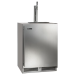 Perlick 24-Inch C-Series Single Tap Stainless Steel Outdoor Beverage Dispenser - Right Hinged w/ Door Lock - HC24TO-4-1RL-1