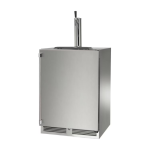 Perlick 24-Inch Signature Series Marine & Coastal Series Stainless Steel Single Tap Outdoor Beverage Dispenser - Right Hinge - HP24TM-4-1R-1