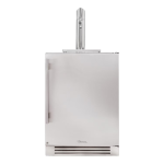 True 24 Inch Right Hinge Outdoor Single Tap Beverage Dispenser - Stainless Steel - TUR-24BD-R-SS-C