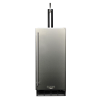 Kalamazoo Signature 15 Inch Refrigerated Keg Tapper - Right Hinge - Lock - 1 Tap - K-HP15TO-4-1RL-S4