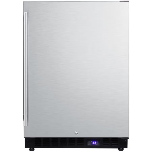 duttpack-41071 Summit 24-Inch 4.72 Cu. Ft. Outdoor Rated Compact Freezer - Stainless Steel - SPFF51OSCSS - Image 1