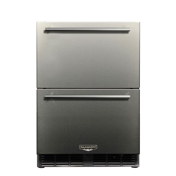 duttpack-41217 Kalamazoo Signature 24 Inch Outdoor Freezer Drawers - Locks - Marine-Grade - K-HP24FO-4-5DL-M6 - Image 1