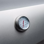 Mont Alpi Deluxe Series 10 Ft Natural Gas Outdoor Kitchen Island w/ Side Burner & Refrigerator (Ships Propane w/ Conversion Kit) - Image 5