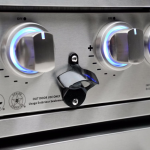 Mont Alpi Deluxe Series 10 Ft Natural Gas Outdoor Kitchen Island w/ Side Burner & Refrigerator (Ships Propane w/ Conversion Kit) - Image 20