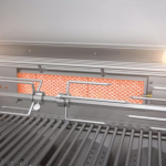 Mont Alpi Deluxe Series 9 Ft Propane Outdoor Kitchen Island w/ Side Burner & Refrigerator - Image 9