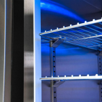 Mont Alpi Deluxe Series 9 Ft Propane Outdoor Kitchen Island w/ Side Burner & Refrigerator - Image 16