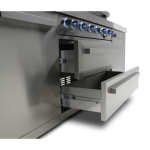 Mont Alpi Deluxe Series 7 Ft Propane Outdoor Kitchen Island w/ Side Burner - MAi400-D - Image 8