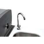 Mont Alpi Deluxe Series 10.5 Ft L-Shaped Propane Outdoor Kitchen Island w/ Side Burner & Beverage Center- MAi400-D90BEV - Image 8