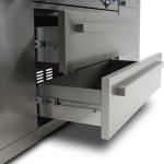 Mont Alpi Deluxe Series 10.5 Ft L-Shaped Propane Outdoor Kitchen Island w/ Side Burner & Beverage Center- MAi400-D90BEV - Image 17