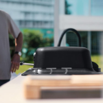 Everdure 9 Ft Outdoor Kitchen Island w/ Marine Grade Aluminum Cabinets in Black - Image 15