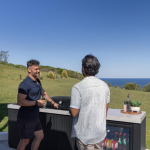 Everdure 9 Ft Outdoor Kitchen Island w/ Marine Grade Aluminum Cabinets in Black - Image 19