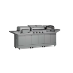 TYTUS Modular Grilling Collection 4-Burner Gas Grill, Pellet Smoker, and Pizza Oven w/ Cart - TDT-BUN-008 - Image 10