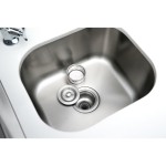 Mont Alpi Deluxe Series 11 Ft Propane Outdoor Kitchen Island w/ Side Burner, Beverage Center & Fridge - MAi805-DBEVFC - Image 7