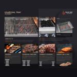 Mont Alpi Deluxe Series 8.5 Ft L-Shaped Natural Gas Outdoor Kitchen Island w/ Side Burner (Ships Propane w/ Conversion Kit) - Image 15