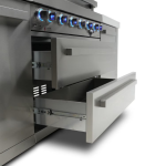 Mont Alpi Original Series 10 Ft U-Shaped Propane Outdoor Kitchen Island w/ Side Burner- MAi805-45 - Image 7