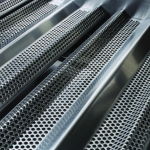 BBQGuys Signature 10 Ft Outdoor Kitchen Island w/ 40-in Blaze LTE+ Propane Grill, Sink & Double Trash Bin | Toffee w/ Nero Mist Granite - Image 15