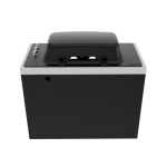 Everdure 6 1/2 Ft Outdoor Kitchen Island w/ Marine Grade Aluminum Cabinets  in Black - Image 7