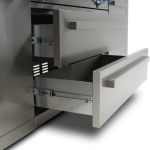 Mont Alpi Deluxe Series 7.5 Ft U-Shaped Propane Outdoor Kitchen Island w/ Side Burner - MAi400-D45 - Image 3