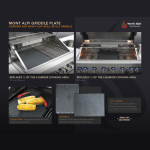 Mont Alpi Deluxe Series 9.5 Ft U-Shaped Natural Gas Outdoor Kitchen Island w/ Side Burner & Fridge (Ships Propane w/ Conversion Kit) - Image 17