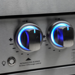 Mont Alpi Deluxe Series 8 Ft L-Shaped Natural Gas Outdoor Kitchen Island w/ Side Burner & Fridge (Ships Propane w/ Conversion Kit) - Image 6