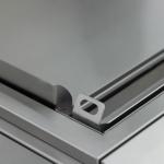 BBQGuys Signature 10 Ft Outdoor Kitchen Island w/ 32 Inch Propane Blaze LTE+ Grill & Griddle & Narrow Trash Bin | Gold Rush w/ Black Granite - Image 7