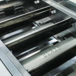 BBQGuys Signature 10 Ft Outdoor Kitchen Island w/ 40-in Blaze LTE+ Natural Gas Grill, Sink & Double Trash Bin | Sun Bleached Oak w/ Nero Mist Granite - Image 16