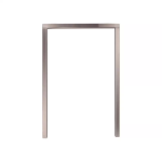 BBQGuys Signature 8 Ft Outdoor Kitchen Island w/ 32 Inch Propane Blaze LTE PRO Grill, Beverage Center & Narrow Trash Bin | Chai Cedar w/ White Granite - Image 12