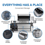 Napoleon Prestige PRO 665 Elite 5-Burner Natural Gas Grill w/ Smart Technology & Electric Smoker Box - PRO665VXRSIBNSS - Image 7