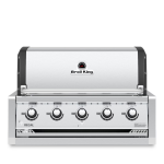 Broil King Regal S520 5-Burner Built-In Natural Gas Grill - Stainless Steel - 886717