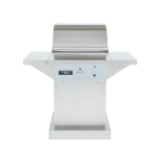 TEC Sterling Patio FR 26-Inch Infrared Natural Gas Grill On Stainless Pedestal - STPFR1NTPED