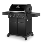 Broil King Crown 420 Shadow 4 Burner Natural Gas Grill - Black - 865157 - Image 5